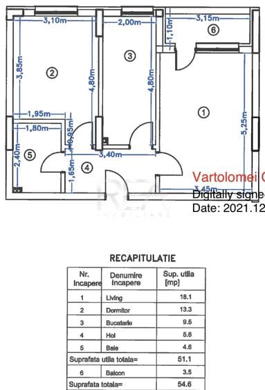 2 camere cu 2 parcari subterane Pipera Rond OMV