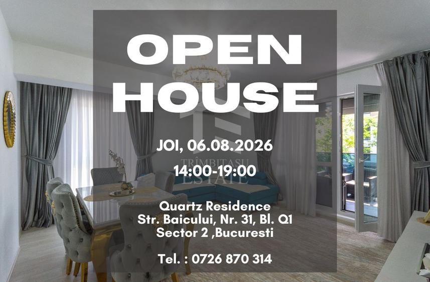 Doamna Ghica- Baicului - Quartz Residence- 3 camere + loc de parcare!