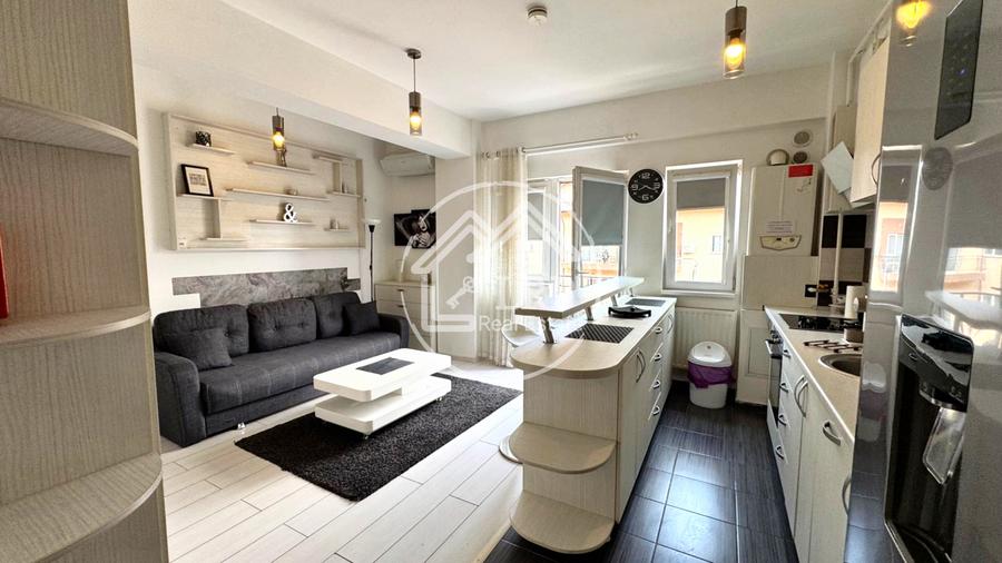 Garsonieră 36mp | Militari Residence | Mobilată/utilată complet | Ideală Airbnb