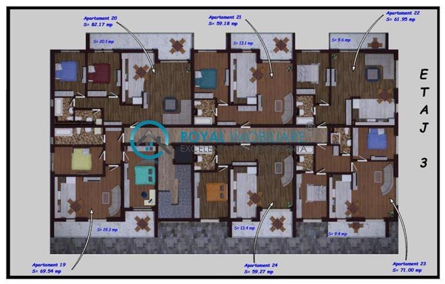 Royal Imobiliare - Vanzare apartament 2 camere in zona Albert