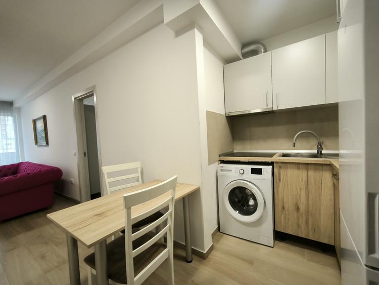 Ap. modern cu 2 dormitoare+living, 2 bai, Garaj. Gheorgheni. Bloc nou.