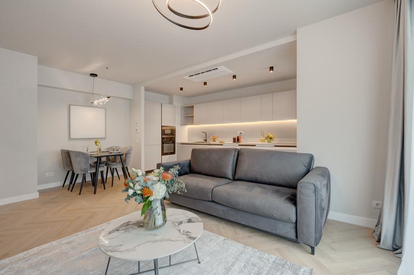 AFI Home North-2 camere,mobilat&utilat,prima inchiriere,+1 loc parcare