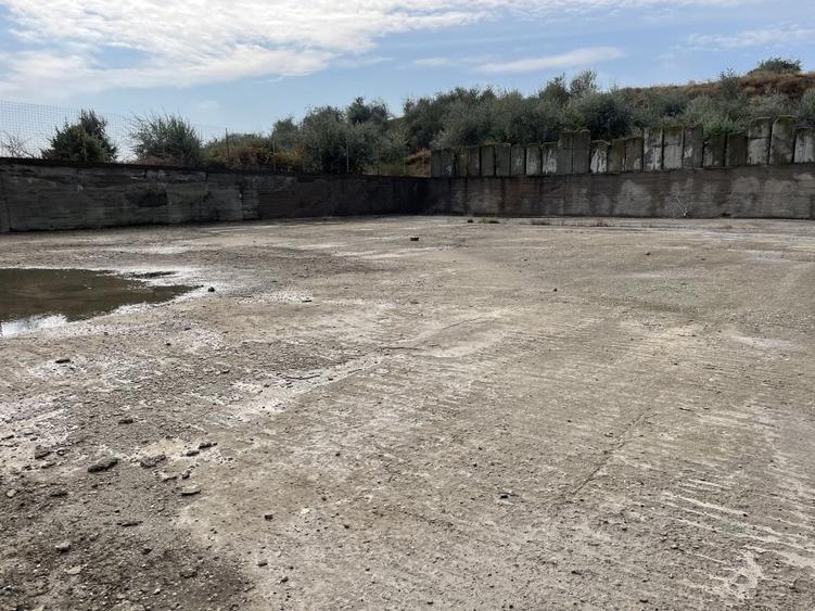 Ovidiu 6 ha teren intravilan construibil îngrădit și platforma betonata.