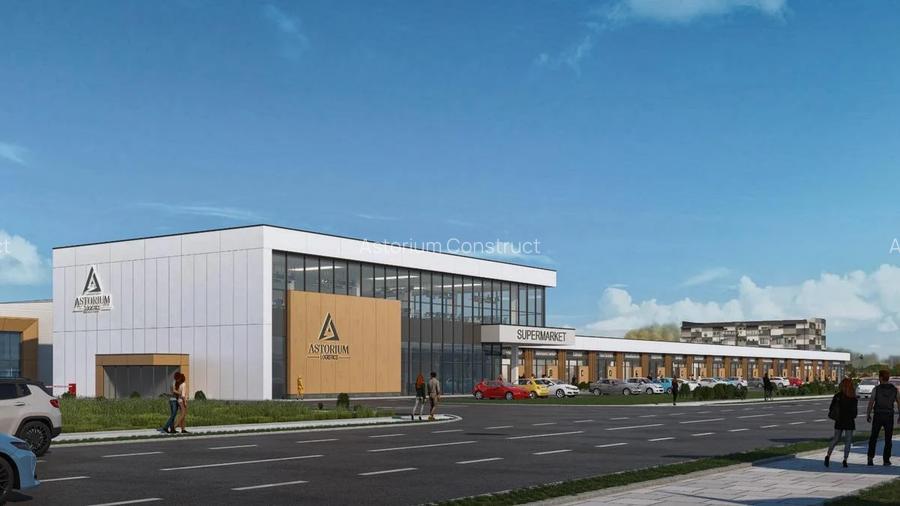 Spațiu Comercial Stradal în Parcul Logistic și Comercial Astorium | Comision 0% - 2