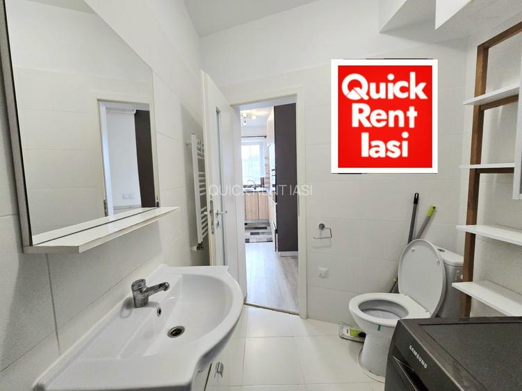 Palas Mall Bloc Nou Modern Apartament 2Camere Open Space De Inchiriat - 8