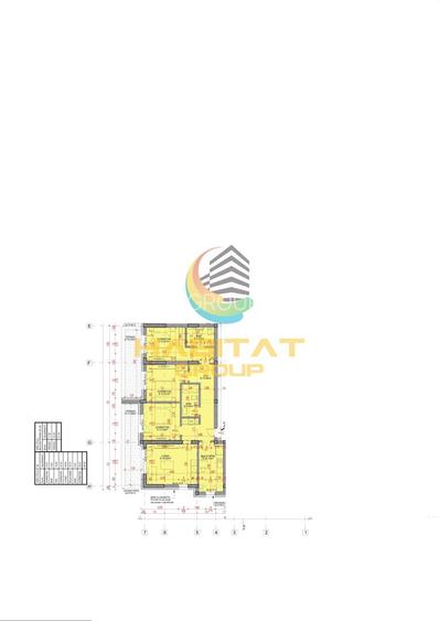 Pallady 4 camere decomandat 115 mp 5 min. statia autobuz 330 - 15