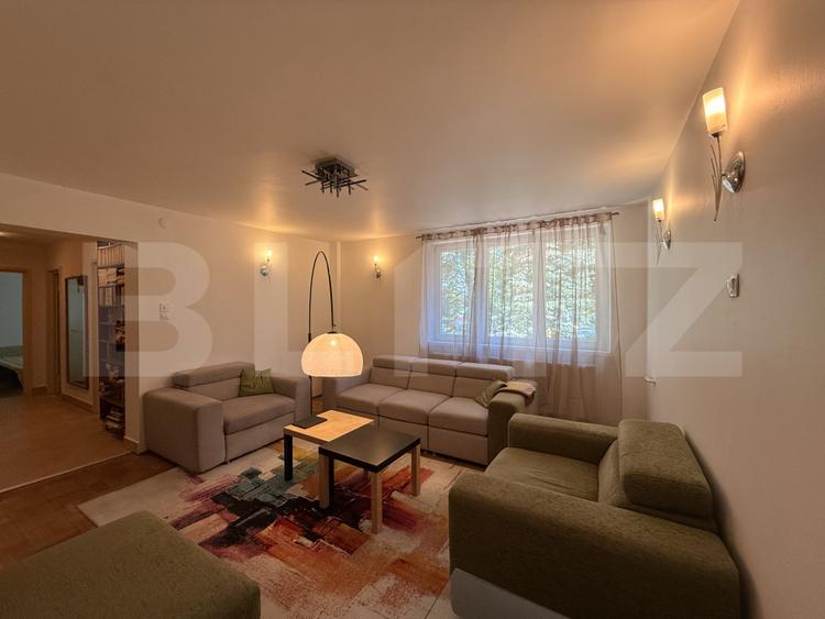Apartament 2 camere decomandat, et. 1, CT, 51 mp, zona Gării