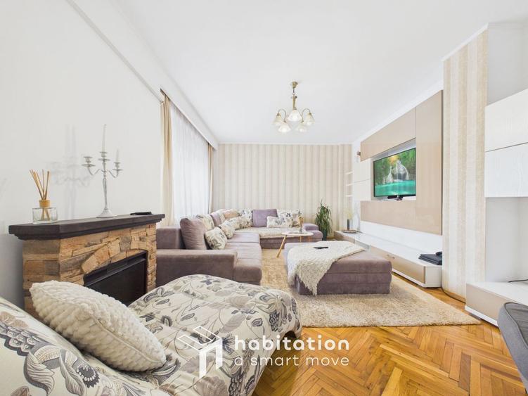 Apartament premium 4 camere | Elisabetin | 2 terase | Șemineu| 100 mp