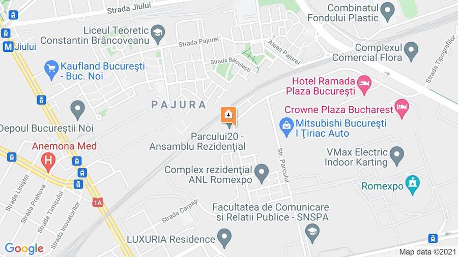 Ap. 2 camere + Parcare Ansamblu Rezidențial Parcului 20