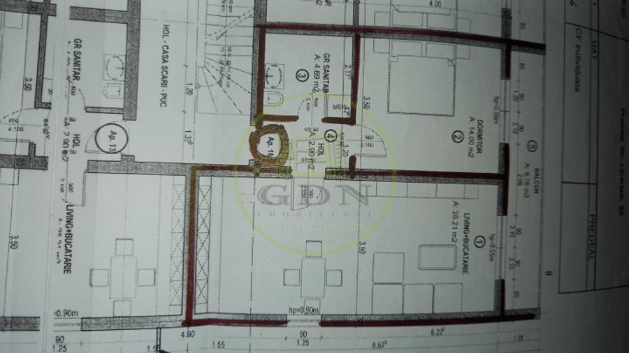 Apartament 2 camere zona Cioplea-Vedere spre Masivul Postavaru