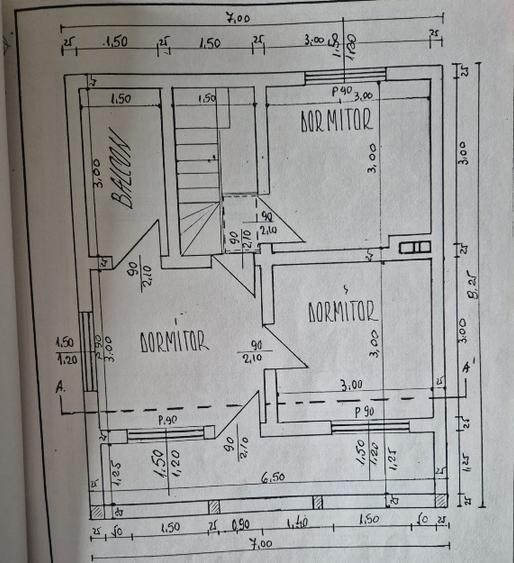 Propretate generoasa in Dofteana, Bacau cu 7 camere, anexa, beci si teren arabil