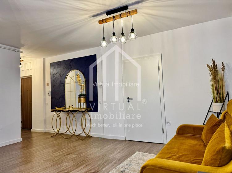 Apartament 2 camere, mobilat si utilat modern - 40,80 mp + balcon - 9