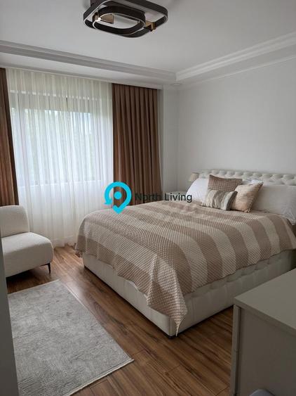 3 Camere / 1 Minut Padurea Baneasa / Mobilat Utilat