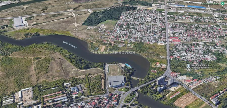 De vanzare teren pe malul lacului Straulesti - 3