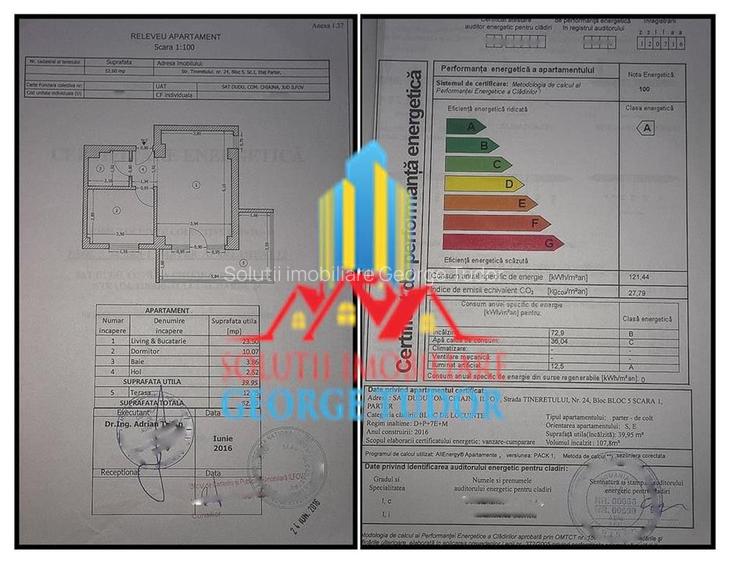 Ap. 2 camere, 53 mp de vanzare Chiajna, Str. Tineretului Nr 24, BL 5 - 2