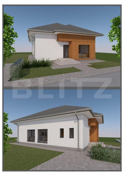 Casă 4 camere predare la gri, 110 mp, zona Micesti