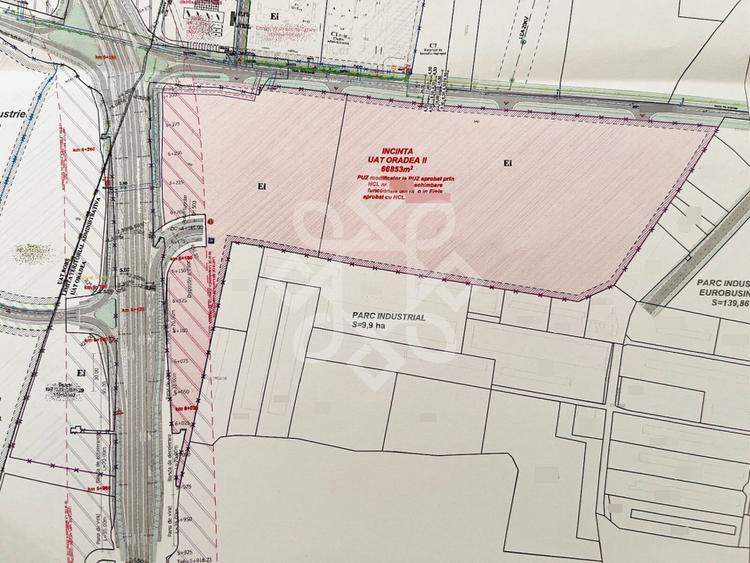 Teren industrial de vanzare cu dublu front, Parc Industrial I Oradea