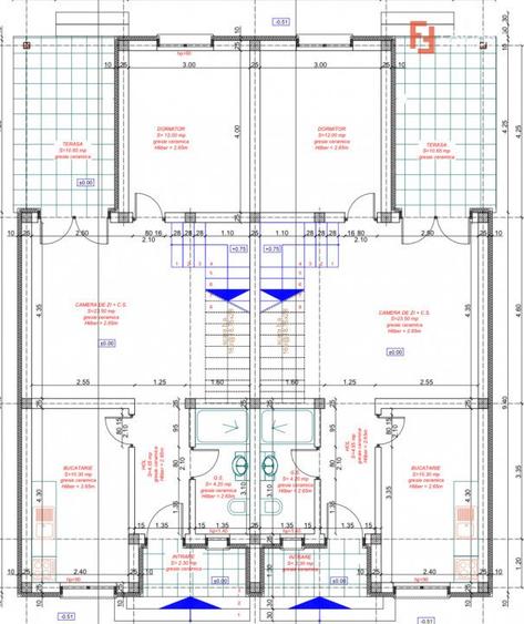 Duplex Mosnita, 4 camere, 2 bai - Toate utilitatile