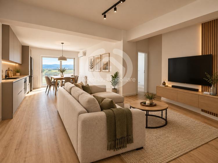 APARTAMENT 2 CAMERE | 53 mp | LA CHEIE | zona Vest, Sibiu