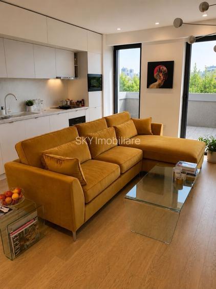 2 camere Aviației Tower | Balcon 12 mp | Vedere la verdeață - 2