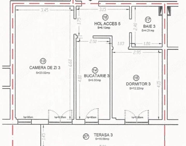 Proprietar Vând Apartament 2 Camere Decomandat Complex Toscana (Ronaț)