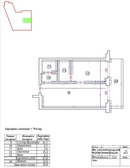 Apartament 2 Camere | Mobilat Premium | 71 mp | Zona Unirii - 10