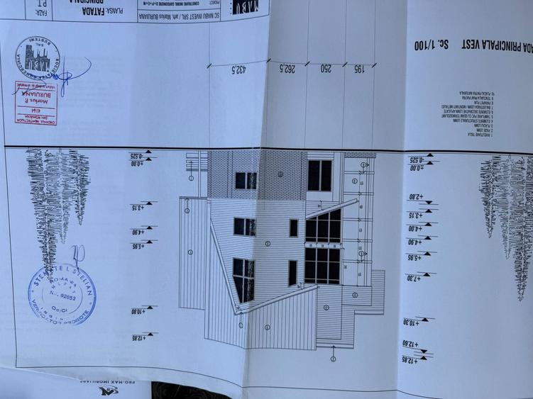 Teren 338mp, cu proiect bloc garsoniere D+P+E+M - Sinaia