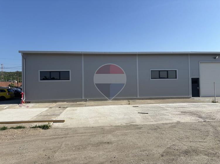 Hală industrială noua 868 mp, curte 720 mp, 2 porti de acces