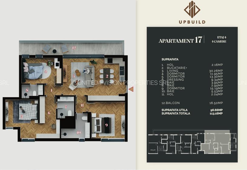 Apartament 4 camere | Piața Muncii | Zonă centrală | 0% Comision - 2