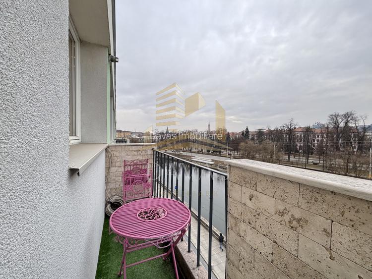 Ocazie | Apartament cu 3 camere |P. Central |  strada Mamaia - vedere spre Somes - 19