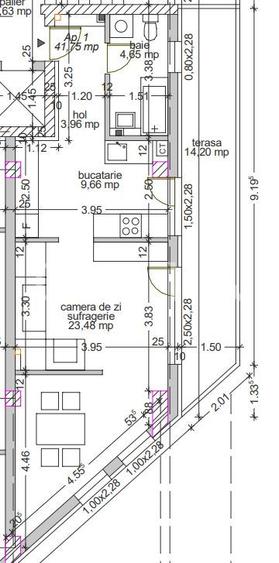 SX396 Apartament 2 camere, Zona Aradului-Lipovei