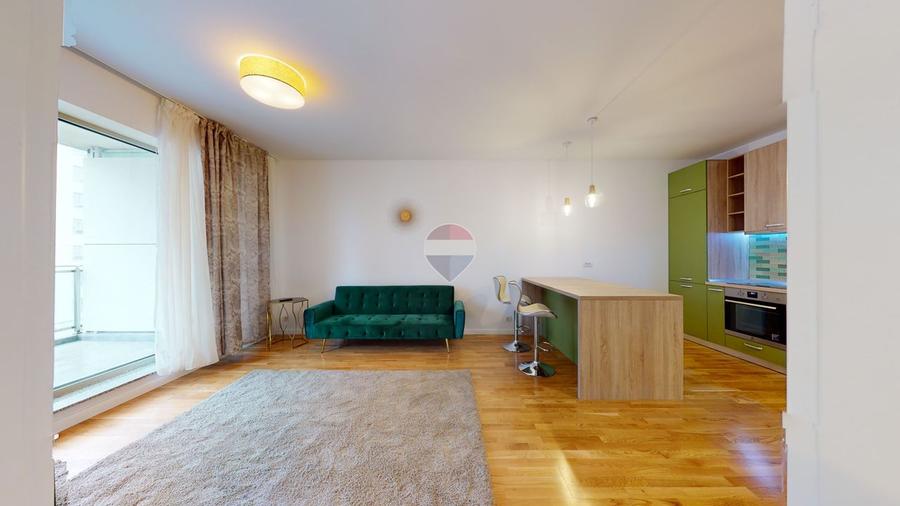 Apartament luminos cu 2 camere si parcare in Luxuria Domenii Residence