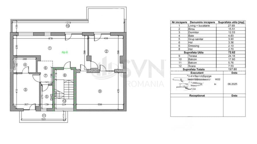 REA1025467 Penthouse l 3 Camere I Straulesti - 19