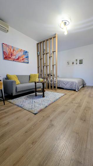 Herestrau,tip studio/zona de zi/noapte,renovata/mobilata nou,lux,3 min de parc - 12