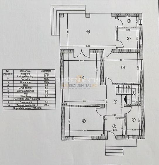 Vila individuala cu 5 camere si piscina, mobilata si utilata, Popesti - 1