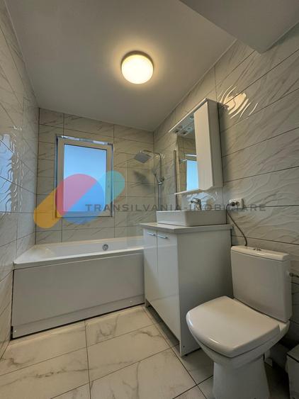Apartament decomandat, terasa 15mp, Baciu