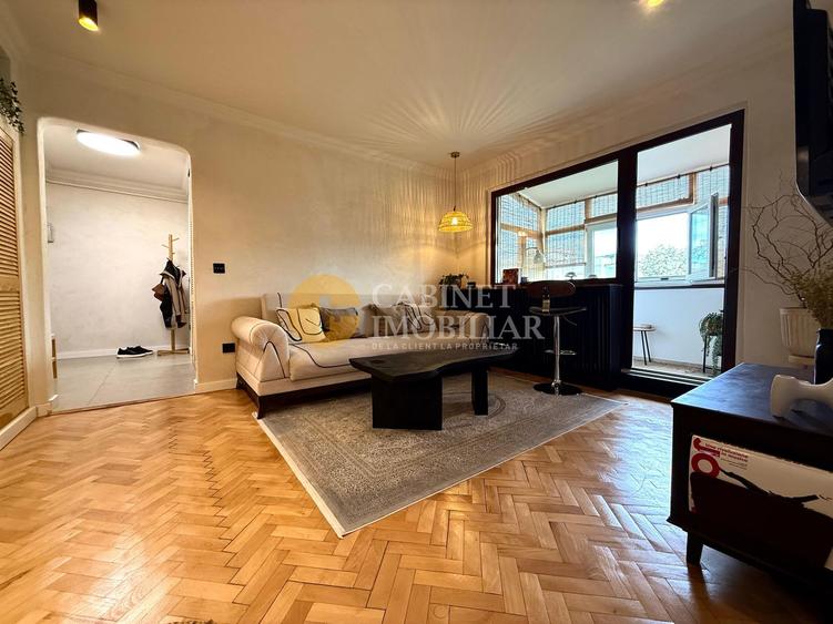 APARTAMENT 2 CAMERE - 53 MP - COMPLET RENOVAT - DESIGN WABI-SABI - ZONA CANTEMIR