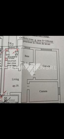 Apartament 3 camere, etaj 3, bloc cu acoperis, Cisnadie, Sibiu