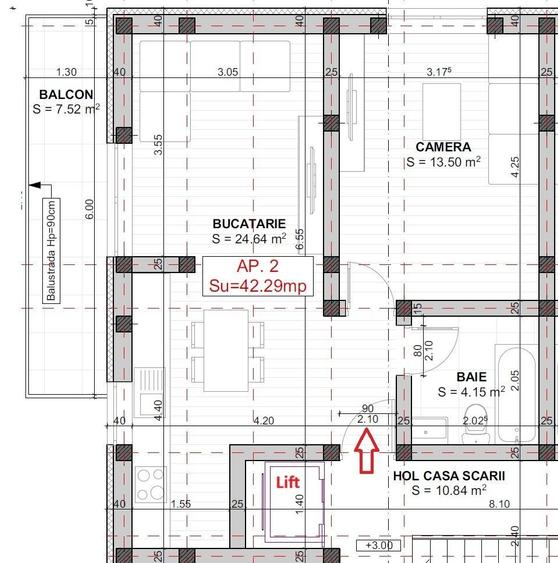 Giroc – zona ESO | Bloc nou P+3 | Lift | TVA si Loc de Parcare incluse