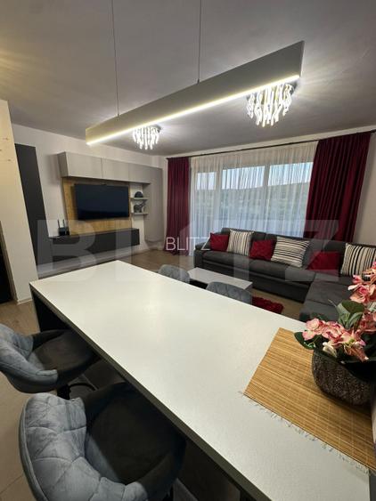 Apartament cu 3 camere, parcare, terasa, mobilat lux, Grand Park Residence - 3
