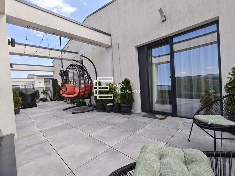 Penthouse 3 camere | 76 mpu | terasa 33 MP | 2 balcoane | Selimbar