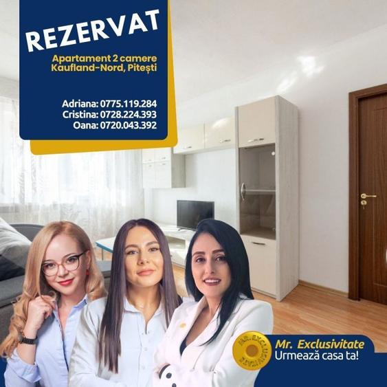 2 camere la pret de garsoniera – Kaufland Nord - loc de parcare