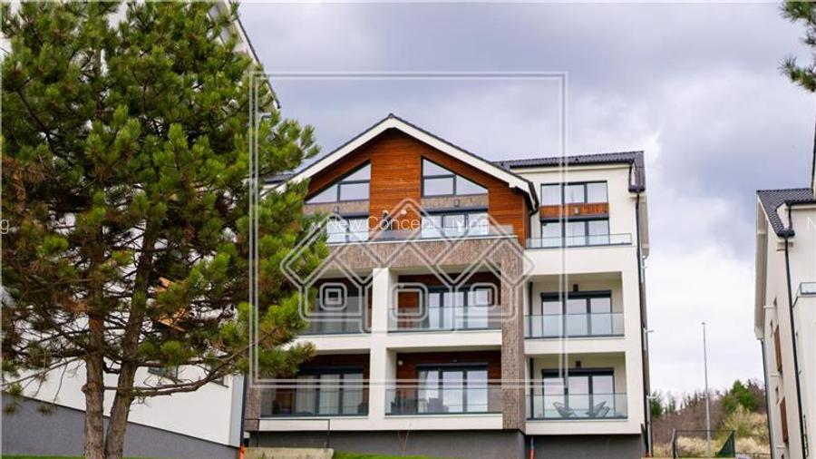 Studio modern, conf lux, aer conditionat, vila cu 2 etaje, balcon 7,6m - 10