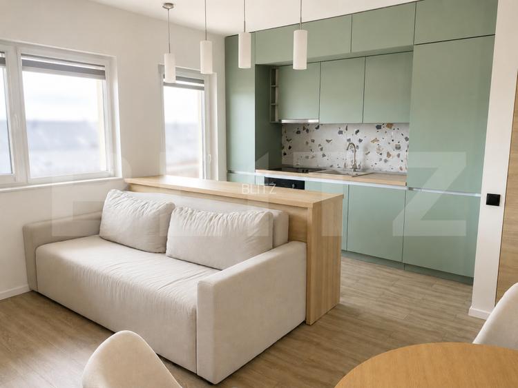 Apartament 3 camere, 68 mp, terasa 23 mp, etaj intermediar, lift, Baciu - 2