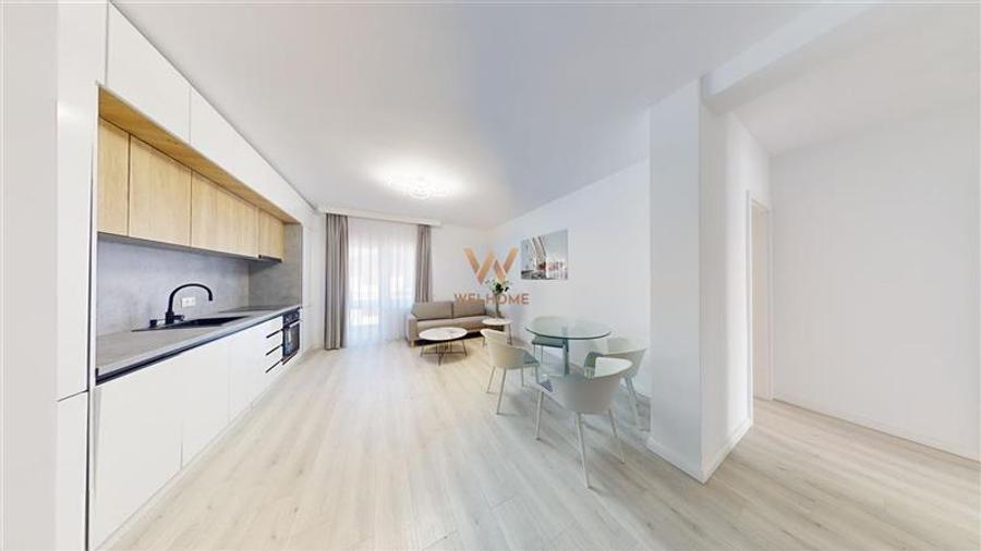 Apart. 3 camere si balcon, 61.2mp utili, predare la alb, Doamna Stanca