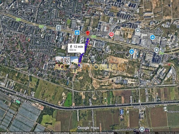 Duplex de Vanzare | 4 Camere | Pallady | Centrala | 0 Comision | Centrala - 9