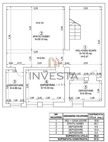 Casa individuala cu teren de 1150mp | 258mp utili | 6 camere | Europa - 1