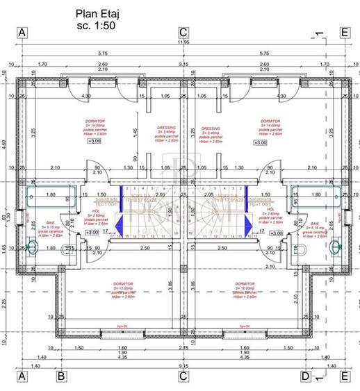 Duplex 4 camere - dormitor la parter - doua fronturi stradale - 2