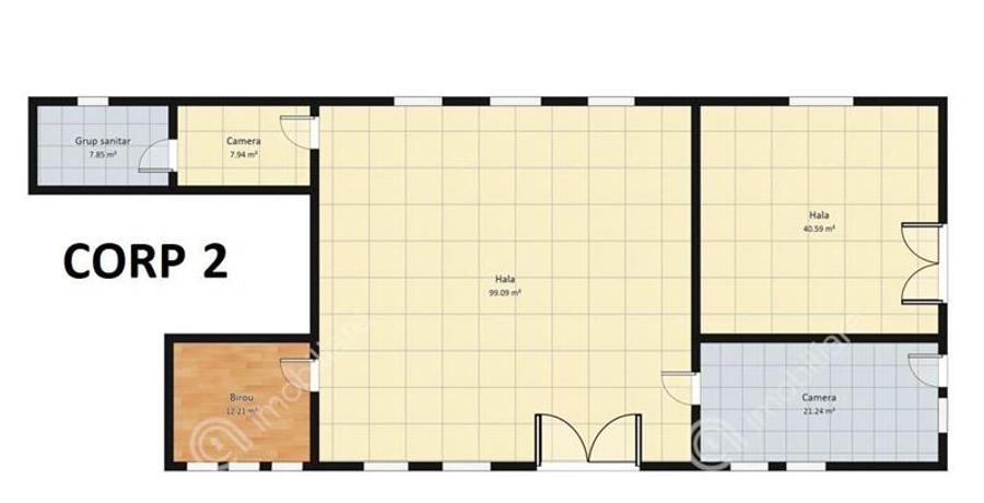 Casa si hale industriale - 475 mp utili in Cisnadie langa Sibiu