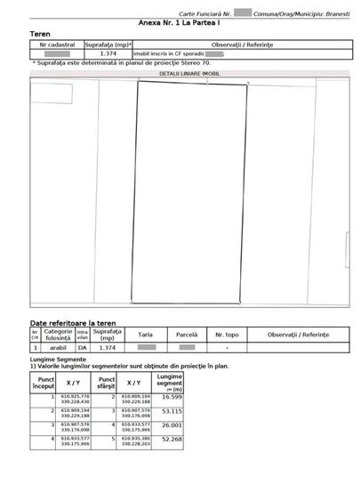 comuna Islaz - teren 1374mp - canalizare - gaze - curent - asfalt - potential - 4